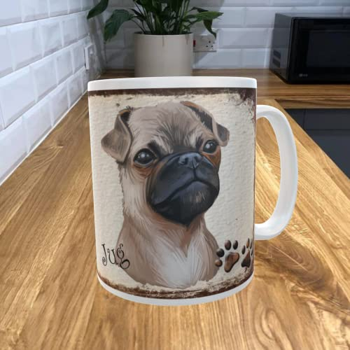 Shawprint Limited JUG Dog 11oz Coffee Mug My Dog's Rules Theme 735DRMUG