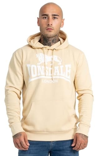 Lonsdale Herren Kapuzensweatshirt Normale Passform Sherborne