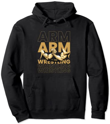 Armdrücken I Armwrestling I Kraftsport Krafttraining Pullover Hoodie