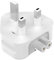 UK Plug for A-pple Macbook Charger Adapter, DGTRD Mac UK Plug Adapter AC Power Adaptor Converter Head with Fuse for MacBooks Pro Air, 12W 30W 35W iBook iPod iPad iPhone USB Power Adapter etc