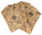 Deli Papierblätter, 100 Blatt Sandwich Wrap Papier 22 * 22cm, Einweg-Lebensmittelverpackungspapier für Sandwich, Pommes Frites, Burger, Kuchen usw