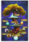 Shenywell Poster Kunstdrucke Yggdrasil Poster The Nine Worlds für Teenager-Mädchen, Wandgemälde, Heimdekoration, Küche, 30x40cm Kein Rahmen