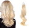 ABH AMAZINGBEAUTY HAIR Microring Haarverlängerungen Micro Loop Haarverlängerungen Echthaar 45cm Farbe #60 Blonde Micro Loop Haarverlängerungen 50G 50S Blonde Microbead Extensions Echthaar Unsichtbar