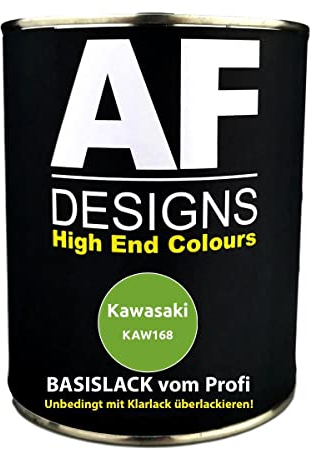 500 ML vernice moto per Kawasaki KAW168 verde lime 2004 pronto a spruzzare