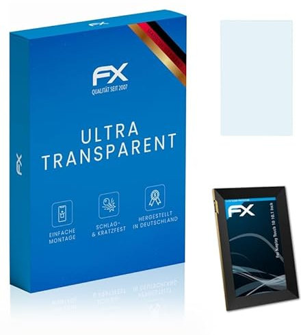 atFoliX Schutzfolie kompatibel mit Nixplay Touch 10 10.1 Inch Folie, ultraklare FX Displayschutzfolie