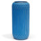 Suanti Vase à fleurs décoratif, 28 cm, grand, bleu, moderne, forme unique, pour la décoration de la maison, du bureau, de la table, durable, étanche, bricolage, fleurs séchées (bleu)