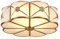 LUOYAOB Deckenlampe Antike Messing Blume Deckenleuchte Elegante Metall Glas Kreative Deckenleuchte Kreisförmige Flush Mount Deckenleuchte for Küche Flur Veranda Schlafzimmer (Size : 40cm)