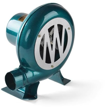 oiakus Barbecues Blower, 12V Electric Outdoor BBQ Fan, Blowers Portable Air Blower, Camping BBQ Activator, With Regulator, For Bellows In Picnic Camping Cooking Tool