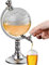 Whiskey Globe Decanter | 1.5L Dispenser With Funnel and Stopper - Bar Club Accessory for Whiskey, Wine, Drinks, Beer
