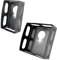 Upgrade 2 Pcs Square Slot Cutter Compatible for Dewalt 20V & Milwukee M18 Oscillating Multi-Tool to Cut-in Single Gang Wall Boxes,Outlet Cutter for Drywall,Efficient Carving Tool,Black