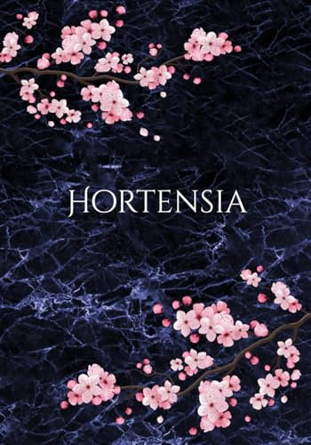 Hortensia: personalized notebook Notizbuch with 110 lined pages | Journal |