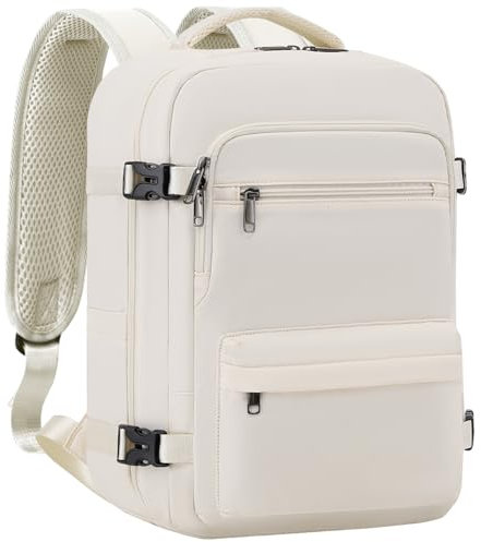COOLIFE Handgepäck Rucksack für Easyjet Handgepäck 45x36x20, Reiserucksack Handgepack Flugzeug 30L mit Laptopfach für Weekender Kurze Trip, für Herren Damen
