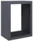 vidaXL Rastrelliera per Legna da Ardere Antracite 60x40x80 cm Acciaio, Porta Legna, portalegna da Esterno, portalegna da Interno, Porta ceppi