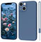 ORDA for iPhone 13 Case Silicone Ultra Slim Soft Gel Rubber Cover for iPhone 13 Phone Case Thin Anti-Scratch Microfiber Lining Compatible for iPhone 13 6.1 inch Royal Blue