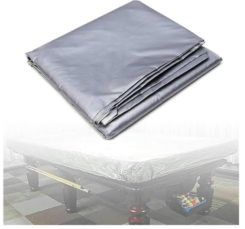 MMDXDLX Billardtisch Abdeckung Billardtisch-Abdeckung, Hardtop, wasserdichte, staubdichte und Sonnenschutz-Abdeckung aus PVC for Snooker-Tische(9ft)
