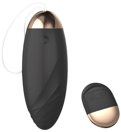 Quintrost Vibrateur Bullet Vibromasseur, Boules de Geisha Bullet Vibromasseurs avec 10 Modes Vibration, Oeuf Vibrant du Clitoridien Point G Sex Toys, pour Femmes Couple Adultes Jouets sexuels