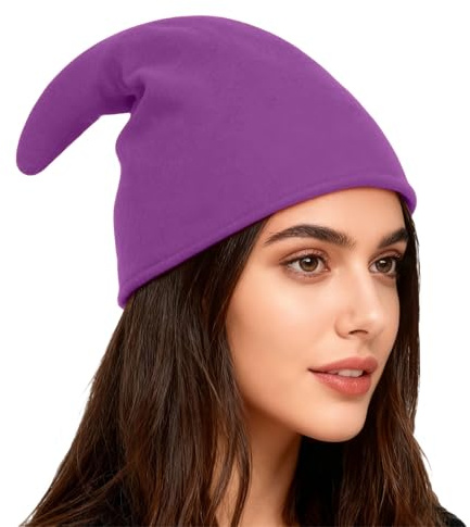Generisch Zwergenmütze, Zwergen Zipfelmütze, Elfenhut, Verschiedene Farboptionen, Zwergenkostüm-Accessoires, Geeignet für Halloween, Karneval, Rollenspiele Usw