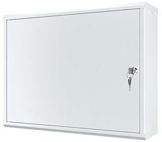 Stalflex Externer Verteilerkästen 520x400x140mm IP20 - Schaltkasten aus Stahl - verteilerkasten aufputz, Wasserdichte Box und staubdicht - Schrank mit Schloss und zwei Schlüssel