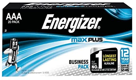 Energizer Max Plus E301322900 - Batterie AAA (confezione da 20)