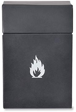 Garden Trading Firelighter Box Crafted in Powder Coated Steel | H20 X W14 X D9cm