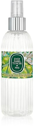 Eyüp Sabri Tuncer Eau de Cologne Ayvalik Zeytin Cicegi 150 ml | Bouteille en Plastique, Vaporisateur, Ayvalik Olive Blossom, EDC