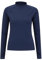 Mountain Warehouse Womens Long Sleeve Rash Vest - SPF50+ Sun Protection Ladies Rash Guard, Quick Drying Rash Top, Flat Seams, Stretchable - for Swimming, Navy Women's Size 14