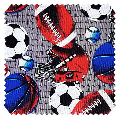 novely® OXFORD 600D D9 Ballsport - Wasserfester Outdoorstoff - Robuster Polsterstoff - Wasserdichter Möbelstoff - Waterproof Meterware 1 lfm