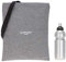 Elephant Turnbeutel Sportbeutel Hero Signature Attach Bag Tasche fixierbar Jungen Mädchen Auswahl passt zu Cyber Camo, Two Tone, Flower, Cube oder Plaid + Trinkflasche (Two Tone Grau 12726)