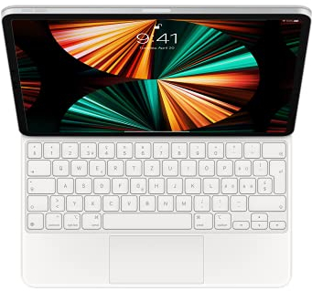 Apple Magic Keyboard (for 12.9-inch iPad Pro - 5th generation) - Swiss - White