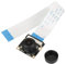 LANTRO JS 5 Megapixel Kameramodul für Raspberry Pi 2 3 B+, OV5647 Sensor 1080p HD 130° Weitwinkelobjektiv Autofokus Kameramodul mit 6 Zoll 15 Pin Flachbandkabel