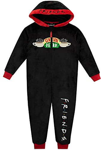 FRIENDS Toison Onesie Fille Central Perk Noir 13-14 Ans