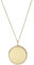 Fossil Women's goldfarbene Edelstahlkette mit Karabinerverschluss Runde Halskette mit Anhängern, Goldener Glitter