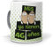 mundohuevo Taza Mis Huevos ya Tienen 46 años. Cerámica AAA - 350 ml.