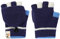 Kinder Halbfinger Handschuhe mit Flip Top Fausthandschuhe Strickhandschuhe Fünf Finger Fäustlinge Winterhandschuhe Gestrickte Fahrradhandschuhe, 3-10 Jahre alt (Dunkelblau-F, One Size)