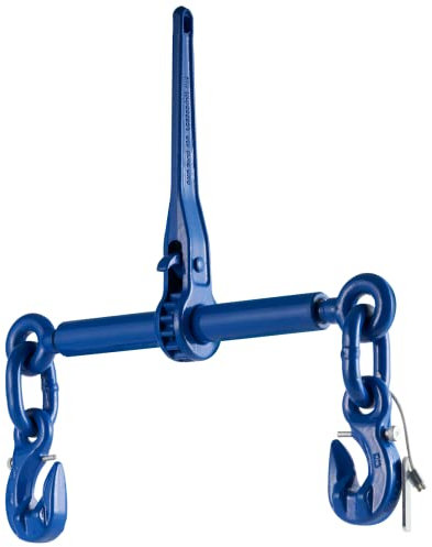 Tensor de cadena con gancho acortador, 8000 kg, 10 mm