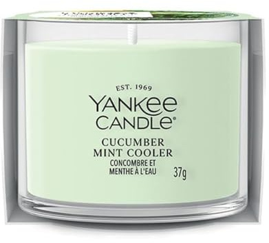Yankee Candle Votivkerze mit Gurkenminzkühler, gefüllt