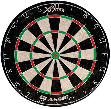 XQ Max Turnier-Dartpfeile Set (rot) – Präzisions-Stahlspitzen-Dartpfeile für wettbewerbsfähiges Spielen, schlankes Design, optimal ausbalanciert und langlebig für Matches mit hohen Einsätzen