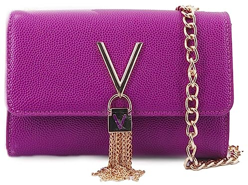 Valentino Divina, Borsa a Tracolla Donna, Malva, Talla única