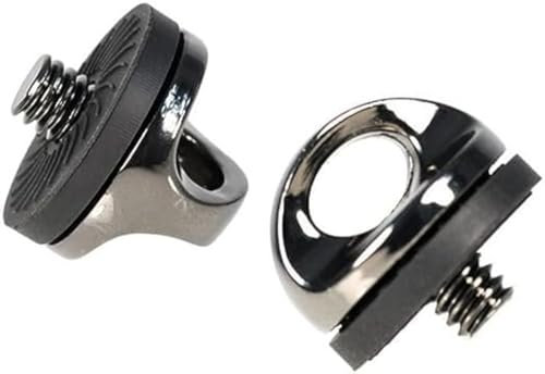 XiXiYang Camera Neck Strap Screw Holder Metal 1/4 Camera Screw Tight Connection Screw Adapter for Quick Release Quick Install Neck Sling Strap Holder Compatible with Canon/Nikon/Sony Etc. (2Pcs)