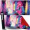 The Gaming Mat Company Einzelspieler MTG Spielmatte – 72×36 cm Neon Girl Design, kompatibel mit Magic: The Gathering, MTG Karten, TCG, großes Gaming-Mauspad.