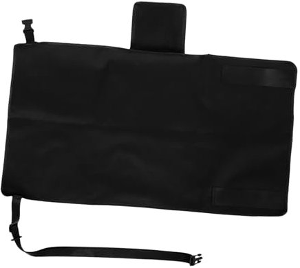 Toyvian Höhenverstellbarer Flugzeugsitz Kleinkind-fußstütze Für Flugzeugreisen Faltbares Autositzbett Schwarz 79 X 44 Cm