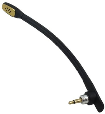NewTH Microfono di ricambio per cuffie da gioco Astro A40 / A40 TR, PS5 PC, cancellazione del rumore, nero, jack da 3,5 mm