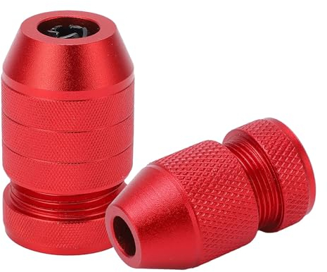 GIONAR Lot de 2 butées de profondeur de foret réglables de 2 à 11 mm de diamètre, arrêt de perçage en aluminium pour percer le bois avec précision