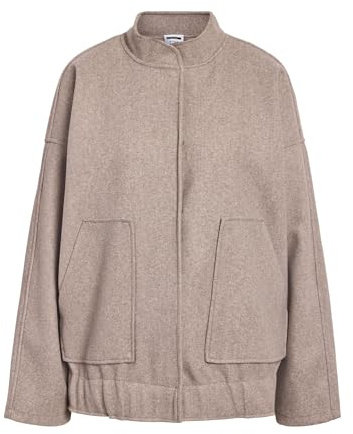NOISY MAY Damen Nmhalston L/S Bomber Jacket Wvn Noos Jacke (1er Pack)