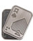 Metal Poker Fidget Slider for Adults, Portable Push Card Stress Relief Anxiety Magnetic Haptic Blocks Slider Cool Gadgets EDC Fidget Toy ADHD Autism Sensory Toys, Gifts for Boyfriend Father (01)