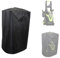 Pressure Washer Cover, 87 X 45 X 45 cm Weatherproof Pressure Washer Cover, For Electric High Pressure Cleaner, Protective Outdoor Cover Black, with Top Handle Outdoor Cover Accessories