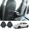 Ywooon Schutzbezug für Tesla Model Y Model 3 Model S Model X, Leder Sitzschoner Kinder seat Kick Protector Sitzschoner Kindersitz Rückenlehne Sitzbezug, Schwarz