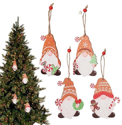 Weihnachtswichtel, Ornamente für kleinen Baum, Zwergbehang, Dekoration – unter dem Baum, Weihnachtsanhänger, Dekoration für Familie, Schwester, Freunde
