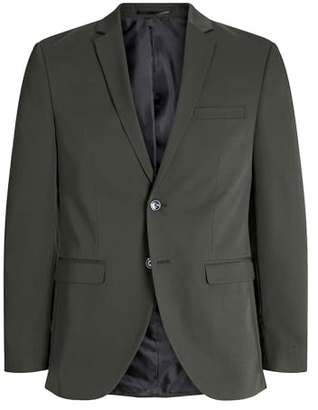 JACK & JONES Male Einreihiger Blazer JPRFRANCO Super Slim Fit Blazer | Regular Fit, Einfarbig, Langarm, Formal, Nicht waschen