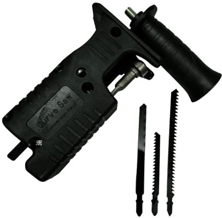 Reciprocating Saw Attachment Kit - Portable Reciprocating Saw, Effective Drilling Jigsaw Adapter | Professional Drill Tool Adapter Set, Wear-resistant Saw Drill Attachment for and Metal Cutting